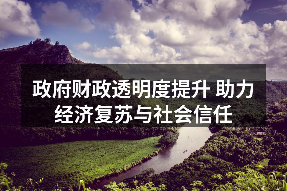 政府财政透明度提升 助力经济复苏与社会信